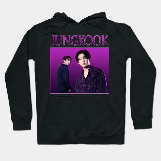 BTS - Jungkook retro style Hoodie by chidees